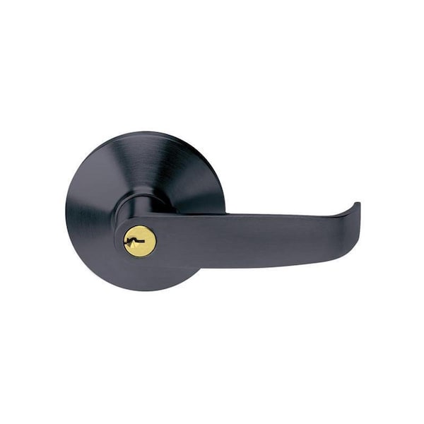 Tell Keyed Entry Lever Trim, Matte Black EX100477 - main